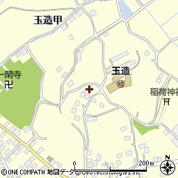 茨城県行方市玉造甲4256周辺の地図