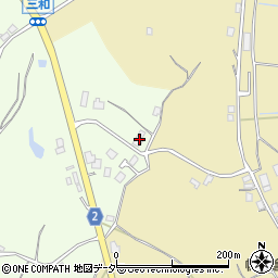 茨城県行方市成田678周辺の地図