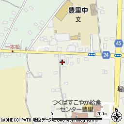 豊里長寿館周辺の地図