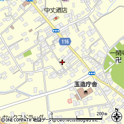 茨城県行方市玉造甲341周辺の地図