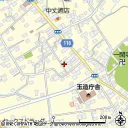 茨城県行方市玉造甲341周辺の地図