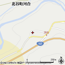 福井県勝山市北谷町河合25周辺の地図