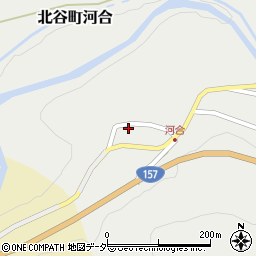 福井県勝山市北谷町河合25-12周辺の地図