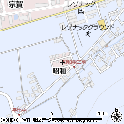 長野県塩尻市昭和周辺の地図