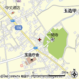 茨城県行方市玉造甲4463周辺の地図