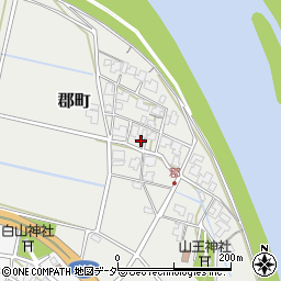 福井県福井市郡町周辺の地図