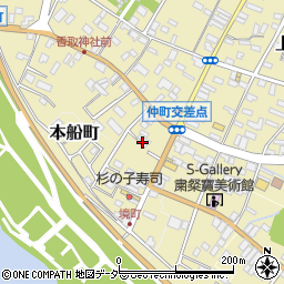武蔵屋本店合名会社周辺の地図