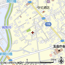 茨城県行方市玉造甲321周辺の地図