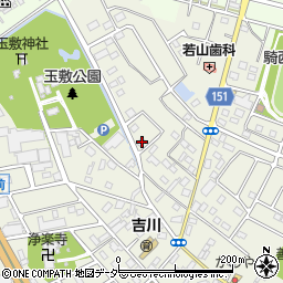 埼玉県加須市騎西876-3周辺の地図