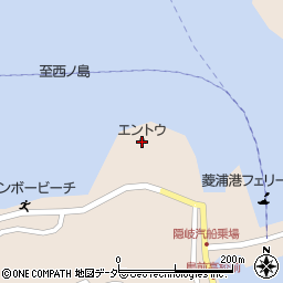 島根県隠岐郡海士町福井1375周辺の地図