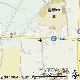 茨城県つくば市高野1222周辺の地図