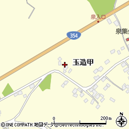茨城県行方市玉造甲3638周辺の地図