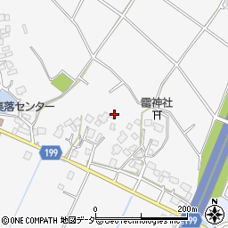 茨城県土浦市下坂田周辺の地図