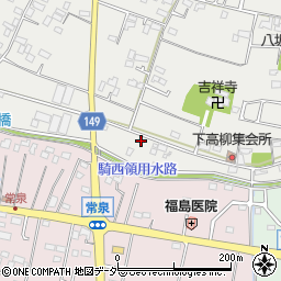 埼玉県加須市下高柳1206-5周辺の地図
