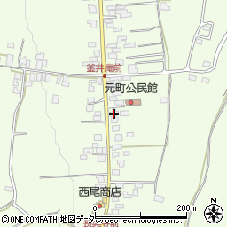 長野県塩尻市洗馬2183周辺の地図