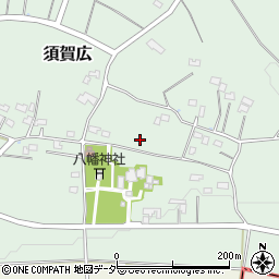 埼玉県熊谷市須賀広周辺の地図