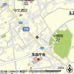 茨城県行方市玉造甲4465-4周辺の地図