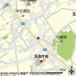 茨城県行方市玉造甲4465-3周辺の地図