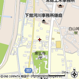 茨城県常総市大房77周辺の地図