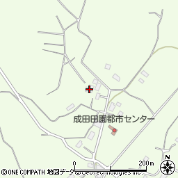 茨城県行方市成田521周辺の地図