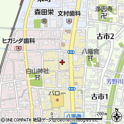 福井県福井市八重巻東町周辺の地図