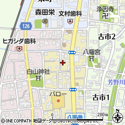 福井県福井市八重巻東町周辺の地図