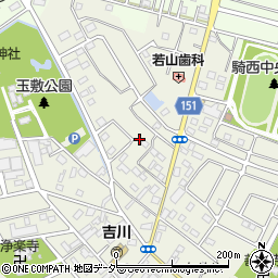 埼玉県加須市騎西876-16周辺の地図