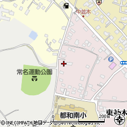 茨城県土浦市東並木町3152周辺の地図