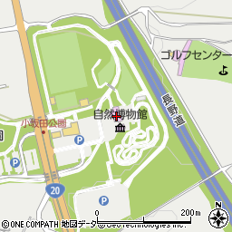 塩尻市道の駅小坂田公園周辺の地図
