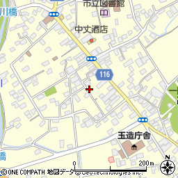 茨城県行方市玉造甲334周辺の地図