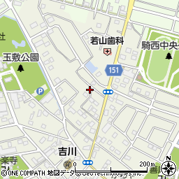 埼玉県加須市騎西886-6周辺の地図