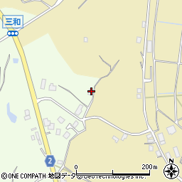 茨城県行方市成田677周辺の地図