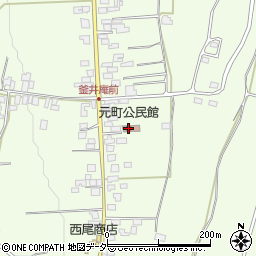 元町公民館周辺の地図