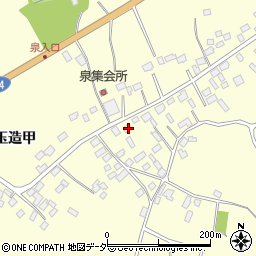 茨城県行方市玉造甲3398周辺の地図