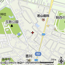 埼玉県加須市騎西876-15周辺の地図