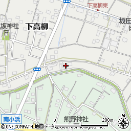 埼玉県加須市下高柳274周辺の地図