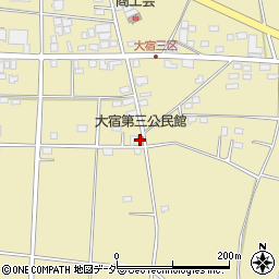大宿第三公民館周辺の地図