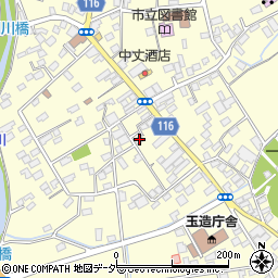 茨城県行方市玉造甲336周辺の地図