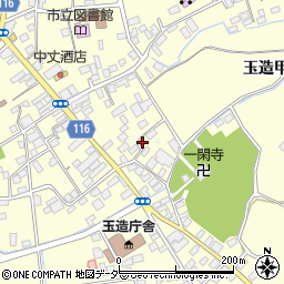 茨城県行方市玉造甲4460周辺の地図