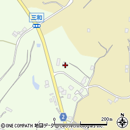 茨城県行方市成田680周辺の地図