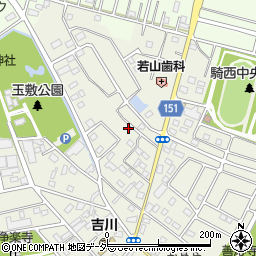 埼玉県加須市騎西878-3周辺の地図