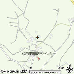 茨城県行方市成田527周辺の地図