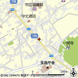 茨城県行方市玉造甲4470周辺の地図