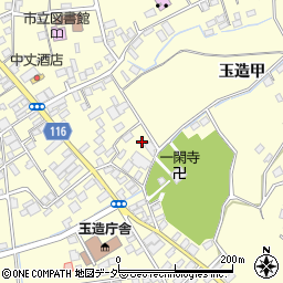 茨城県行方市玉造甲周辺の地図
