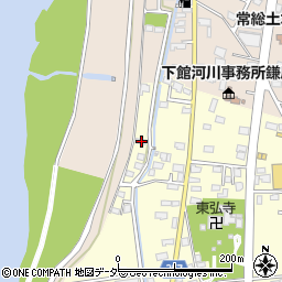 茨城県常総市大房870周辺の地図