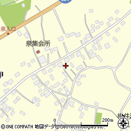 茨城県行方市玉造甲3405周辺の地図