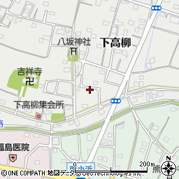 埼玉県加須市下高柳1072-2周辺の地図