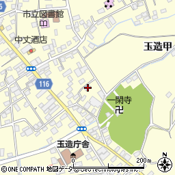 茨城県行方市玉造甲4461周辺の地図