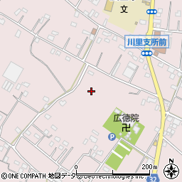 埼玉県鴻巣市広田周辺の地図