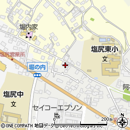 長野県塩尻市塩尻町412周辺の地図